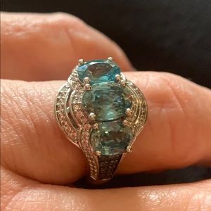 Blue Topaz Ring